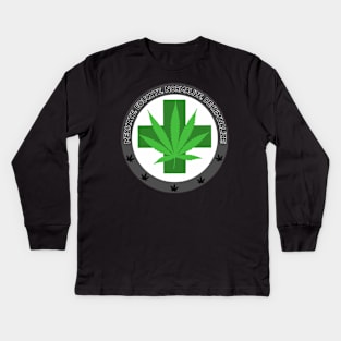 Advocate for canna Kids Long Sleeve T-Shirt